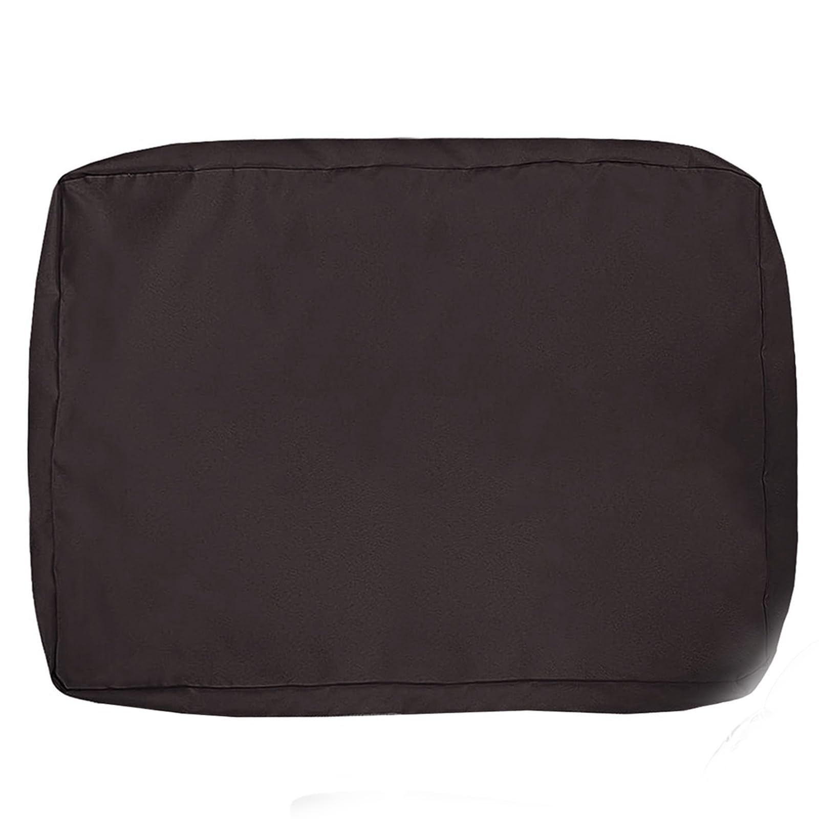 Outdoor Patio Cushion Cover 60x60 70x70cm Waterproof, Sofa Seat Cushions Replacement Pads Covers 55x50 60x50 with Zipper for Indoor Rattan Furniture(Coffee,40x65x10cm)