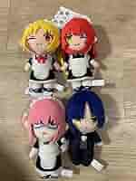 ぼっち・ざ・ろっく！　デフォルメぬいぐるみ メイド喫茶 コンプセット ぼっち・ざ・ろっく！ デフォルメぬいぐるみ メイド喫茶ver