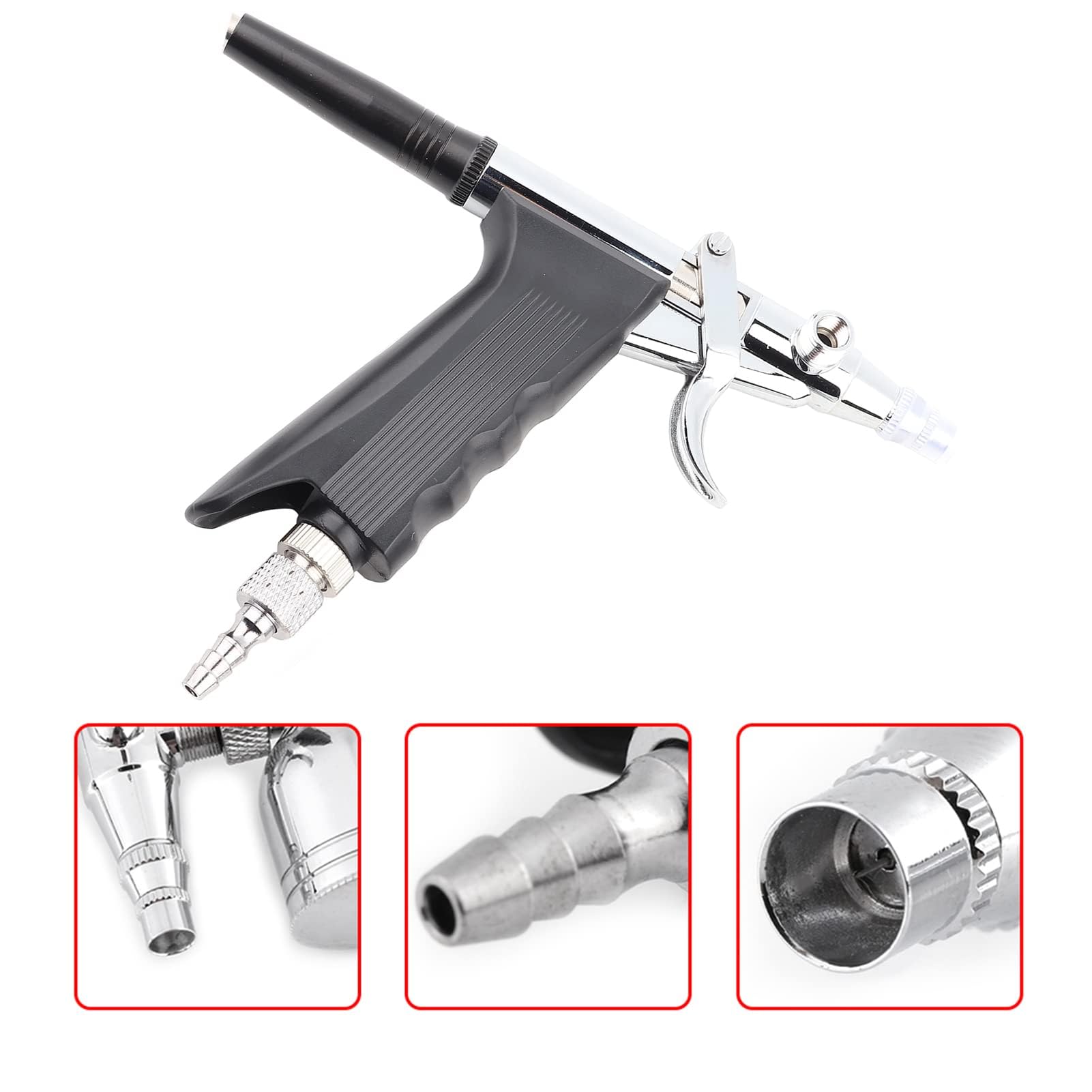 Kit aerografo multiuso per spruzzatore di vernice con aerografo per grilletto per pistola a spruzzo con 2 tazze per pittura artistica