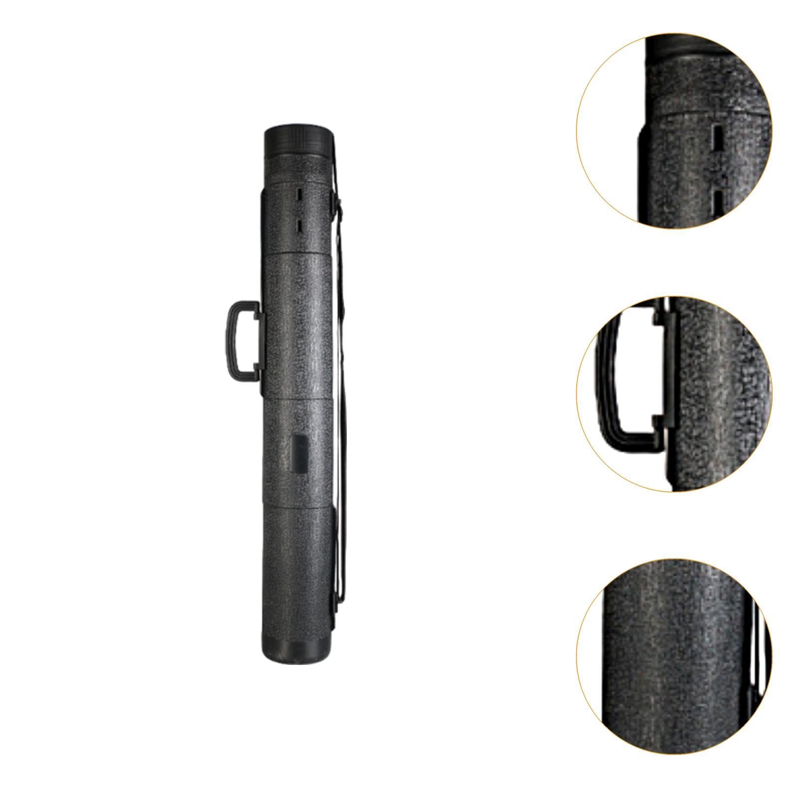 Tubo para Póster Redondo, Estuche de Almacenamiento para Cañas de Pescar, Tubo de Protección, Tubo Extensible para Póster para Dibujos Técnicos, 12cm L 78 to 140 Cm