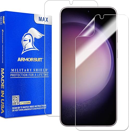 ArmorSuit Paquete de 2 protectores de pantalla MilitaryShield diseñados para Samsung Galaxy S23 Plus 5G  Galaxy S23+ (6.6 pulgadas, versión 2023), disponible en Yaxa Peru