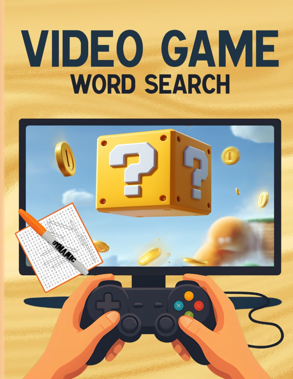 Video Game Word Search – Gaming Large Print Word Search Puzzle Book for Teens and Adults: Fun and Challenging Puzzles for Gamers of All Ages –