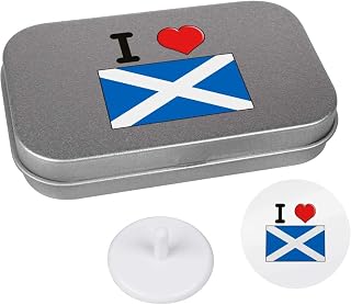 Azeeda 'I Love Scotland' Golf Markers Gift Set (GO00072465)