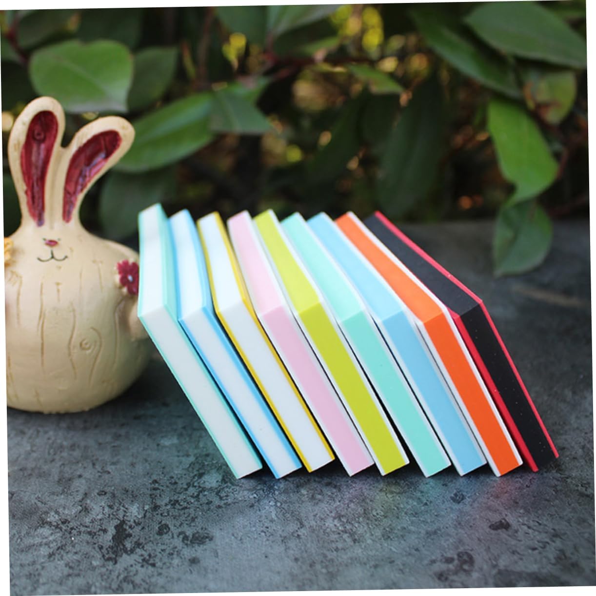 Professional Hand Carved Rubber Stamp Tool Brick 10Pcs