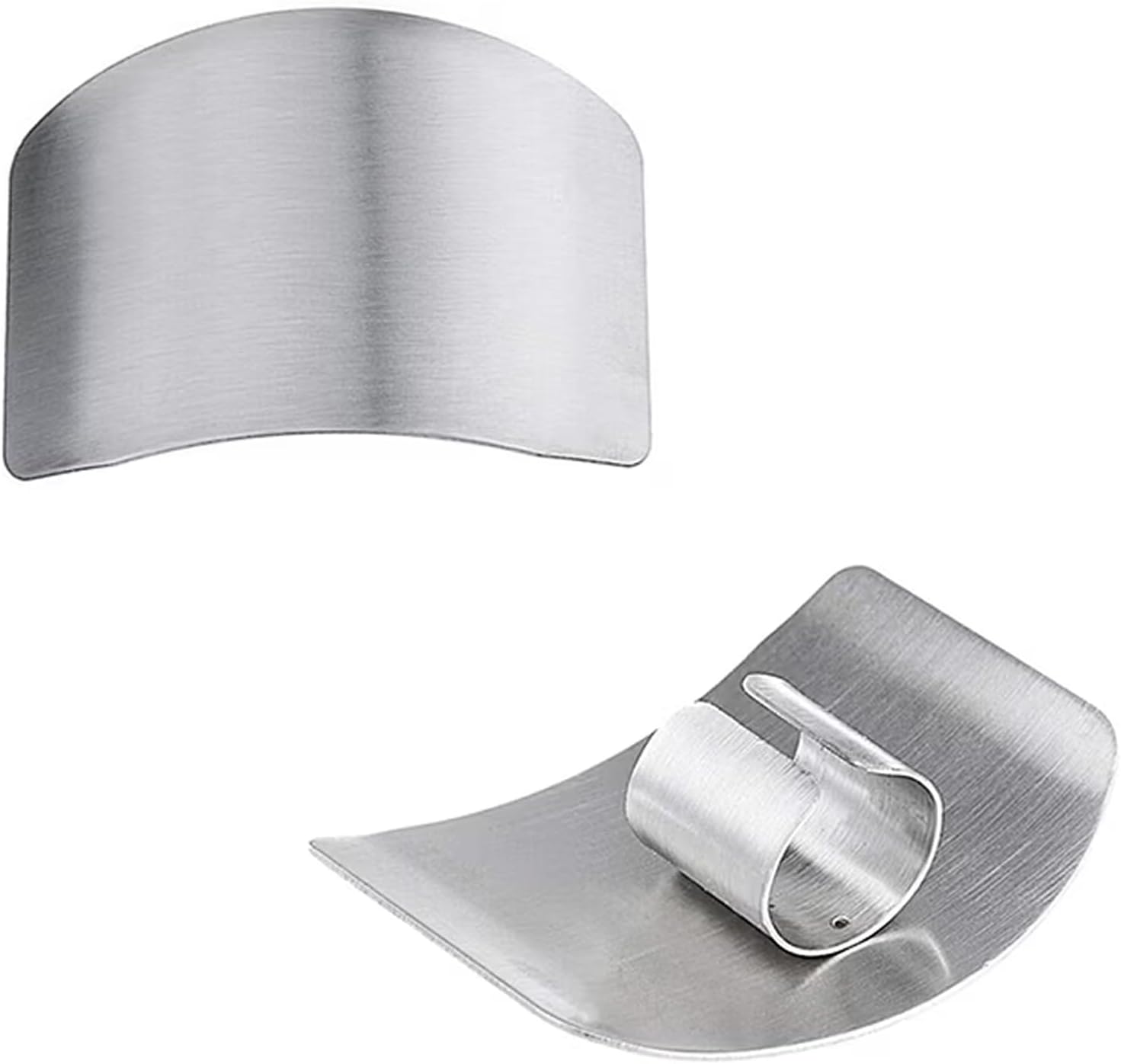 - Stainless Steel Finger Guard – Knife Protector for Safe Slicing & Dicing, Adjustable Finger Shield for Kitchen Precision, Protects Fingers from Cuts, Ideal for Chopping Meat, Vegetables & Fruits