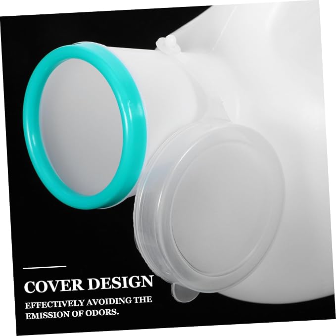 Orinal portátil para hombres Didiseaon con tapa, botella de orina práctica para viaje, adultos, acampada, ancianos y pacientes postrados, diseño duradero y fácil de transportar miniatura 8