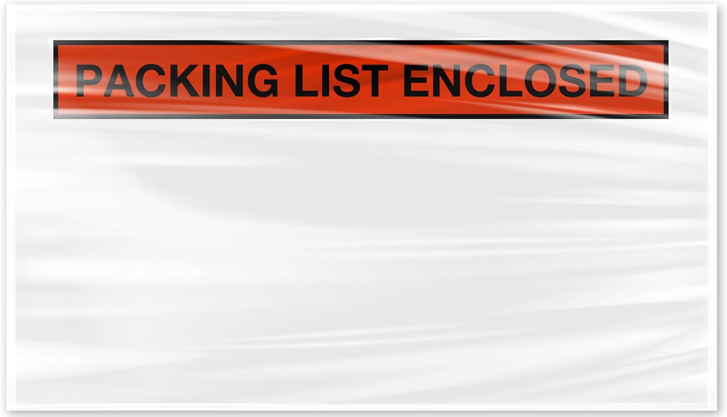 8NET 1000 Counts Packing List Envelopes 5.5’’ x 10’’, Clear Self-Adhesive, Packing Slips Invoice Mailing Packing Enclosed Pouches
