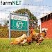 VOSS.farming Malla eléctrica para gallinas “farmNET”, Rollo de 50m de Longitud y...