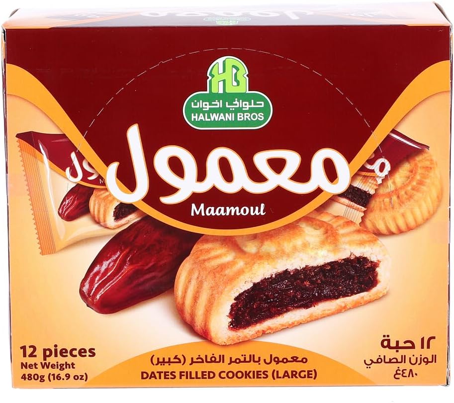 Maamoul Dates 12 Filled Cookie