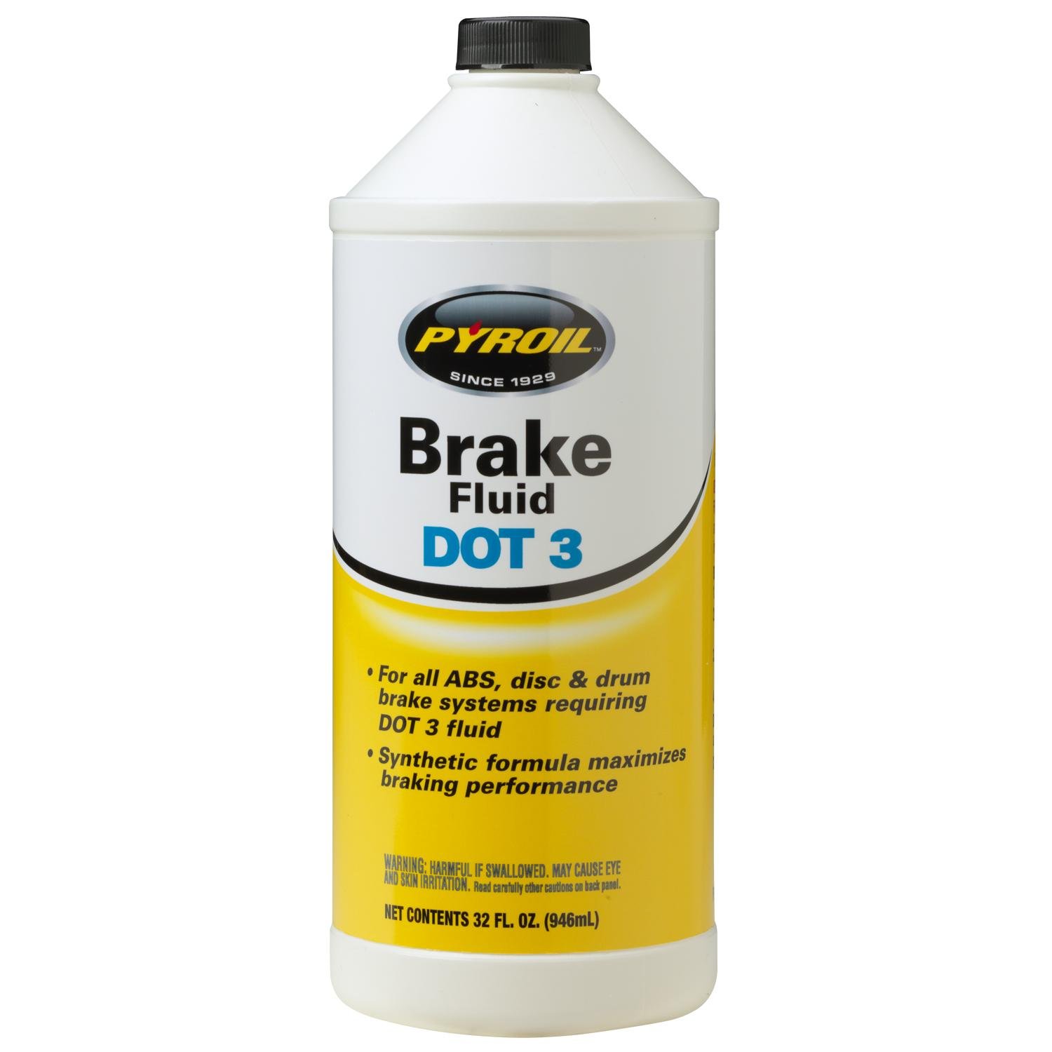 PYBF32 DOT 3 Brake Fluid - 32 oz.
