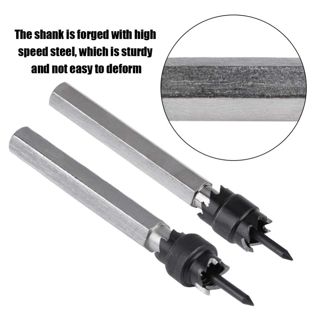 2 Stück Schweißpunkt-Bohrer – 5/16" & 3/8", Schnellarbeitsstahl