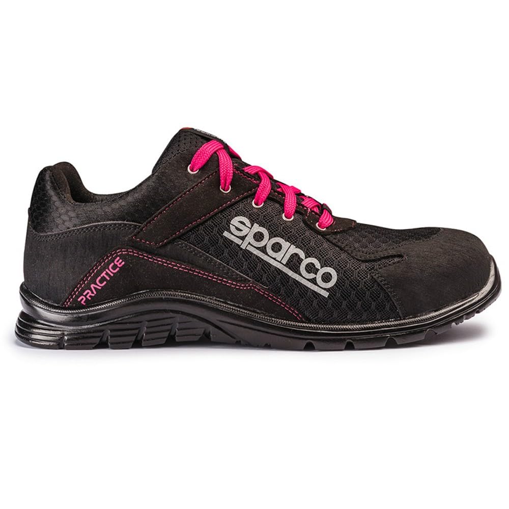 Sparco - Practice Jody ESD S1PL SR FO - Scarpe antinfortunistiche Uomo Donna - Scarpe da lavoro antiscivolo e resistenti - Calzature di sicurezza adatte ad ogni condizione di lavoro - EU 36