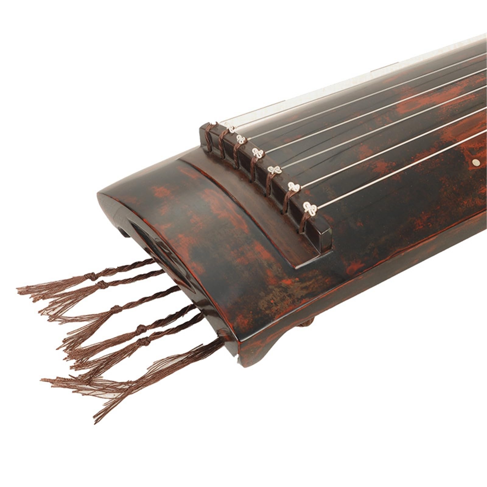 Hebanowy Guqin (chińska Cytra) W Stylu Zhenghe Instrument Dydaktyczny Wykonany Z Drewna Cedrowego Guqin (chińska Cytra)