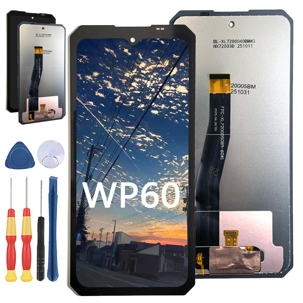 Kit écran de remplacement pour Oukitel WP60 bloc LCD complet