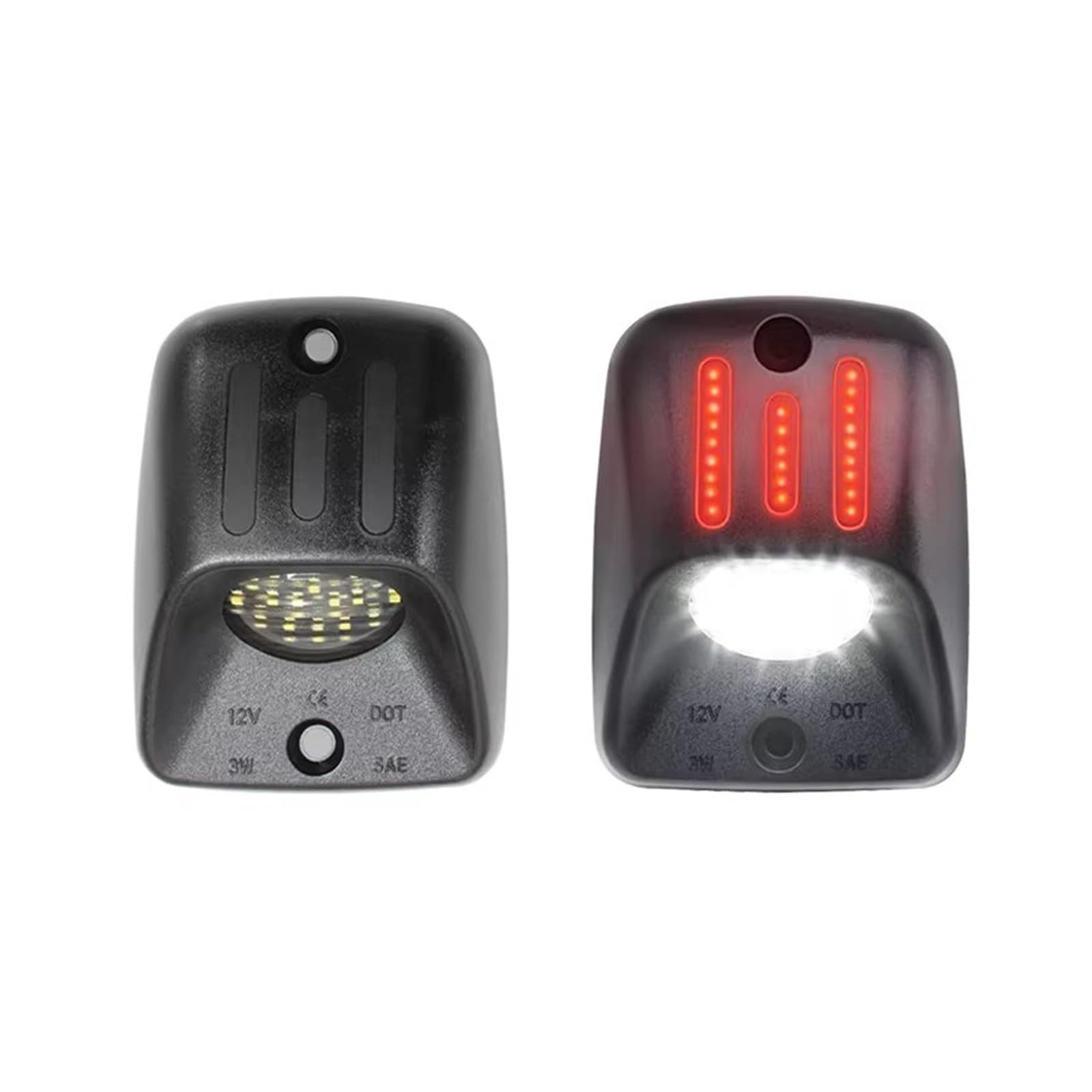 Luz LED de matrícula para Toyota Tacoma 1995-2004 impermeable 2 piezas 8