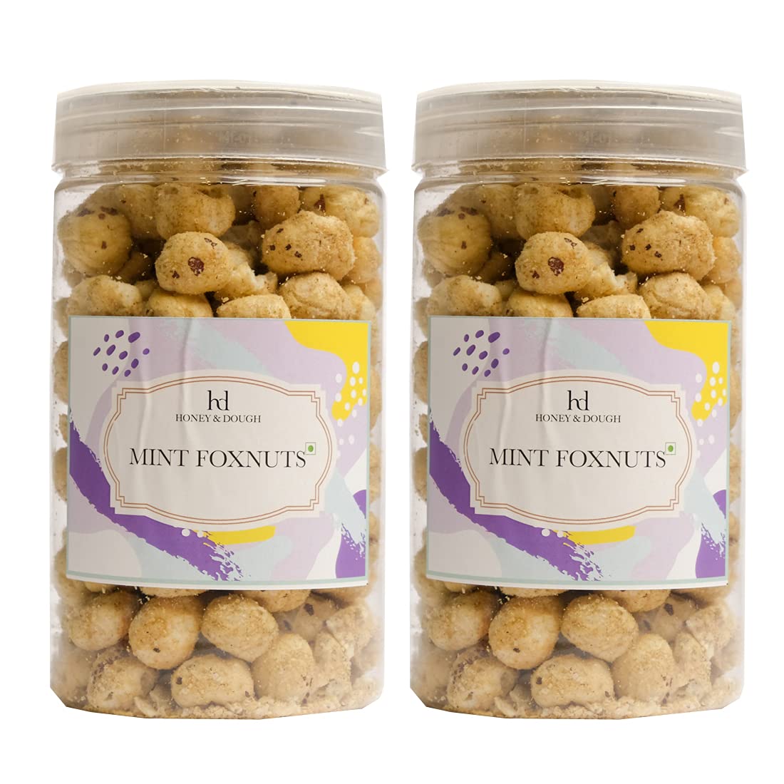 Honey & Dough Mint Foxnuts, Pack of 2, 70gm Each