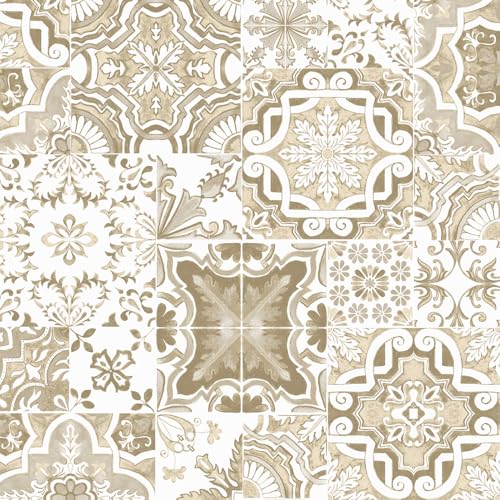 PETTI Artigiani Italiani - Tovaglia Antimacchia Rettangolare Copritavolo Cucina Disegno Geometrico Vietri Tortora X6 Posti (140x180 cm) 100% Made in Italy - immagine 6