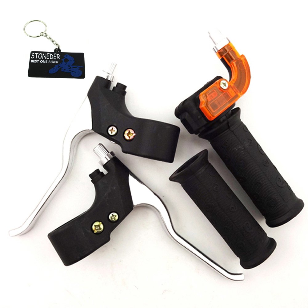 Set Leve Freno E Manopole Acceleratore Per Moto 22mm - Per Dirt Bike 47cc 49cc 2 Tempi