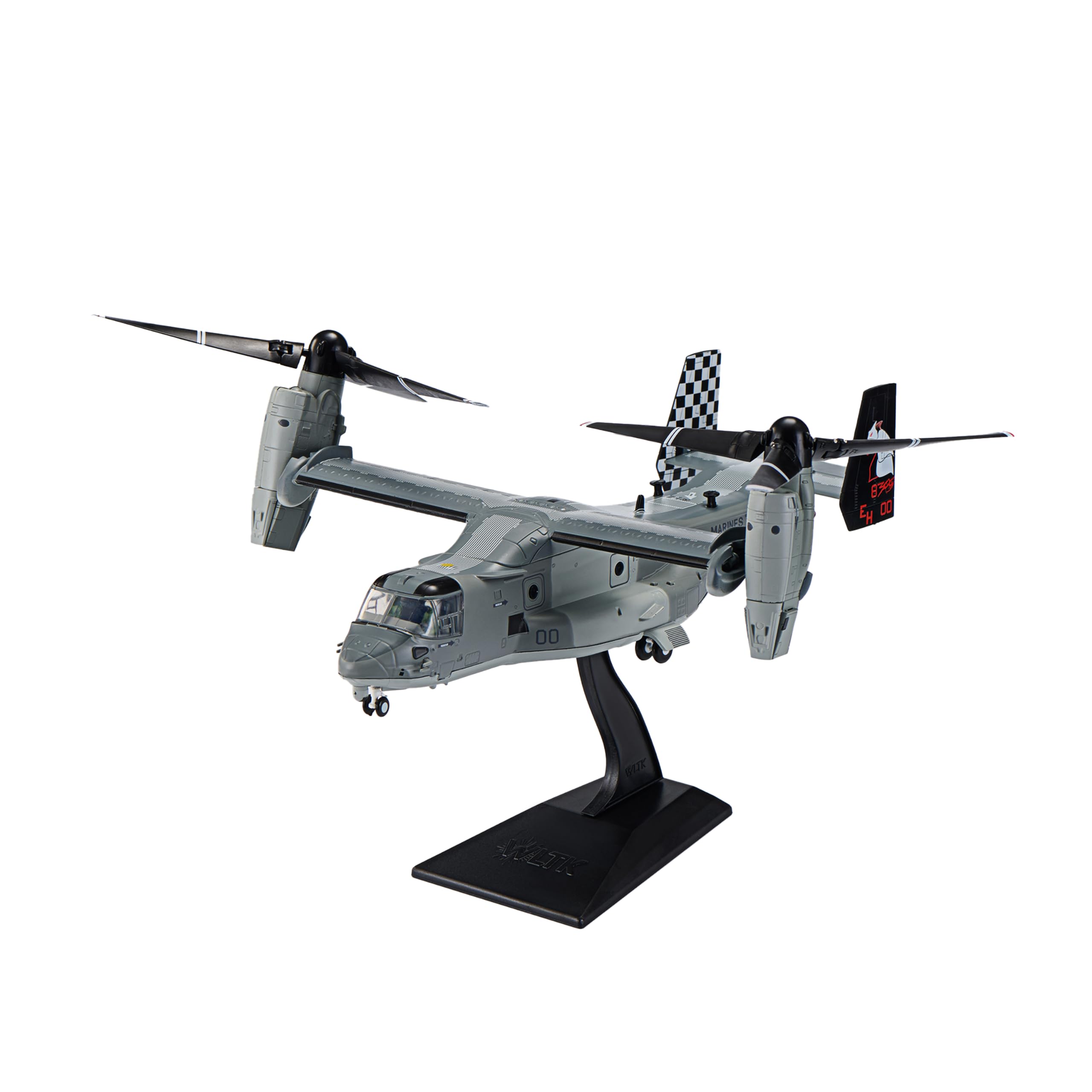 Udnorbay MV-22B Osprey Black Knights 1/72 Tiltrotor Diecast Model 010