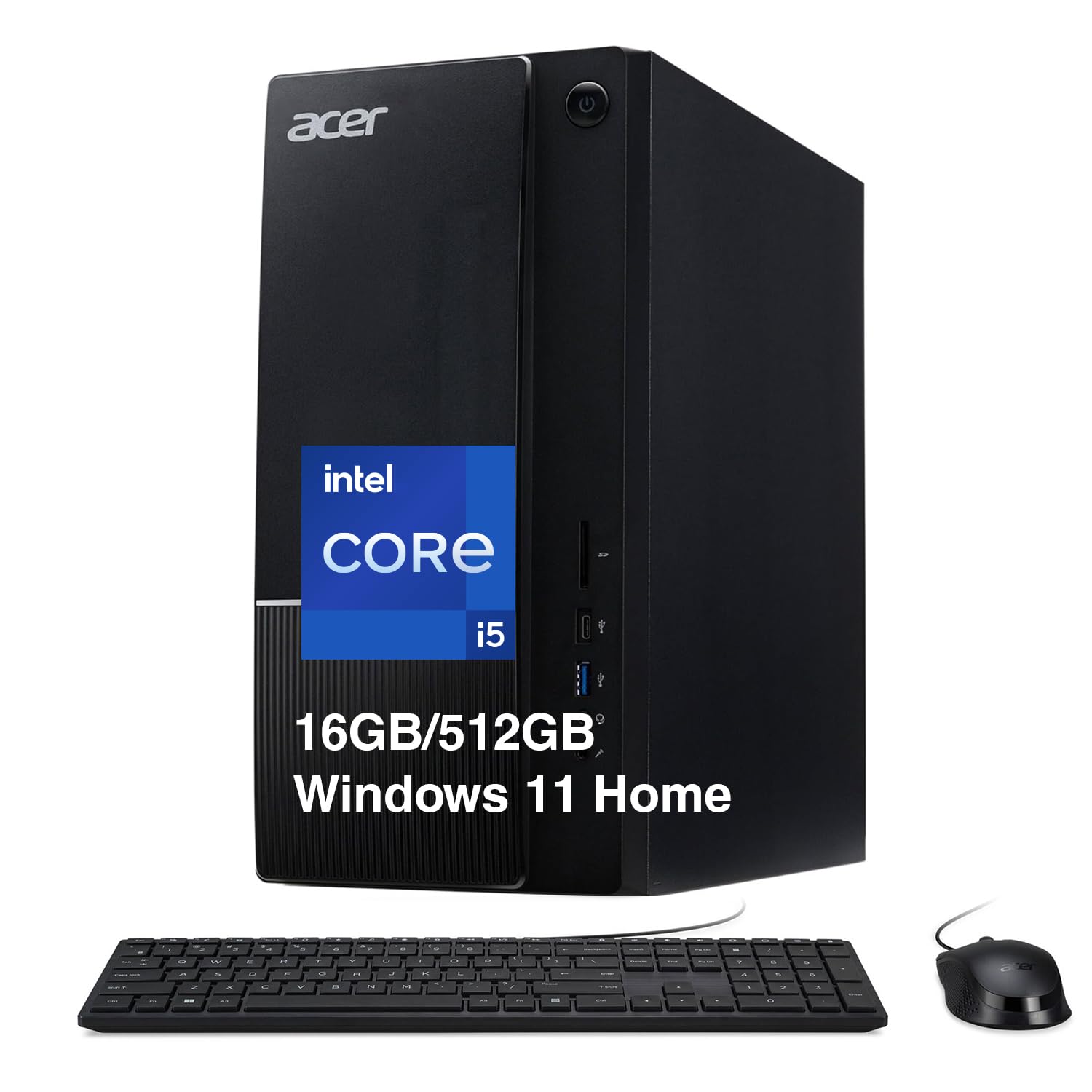 Amazon.com: Acer Aspire TC-1775-UR11 Business Desktop Computer, i5