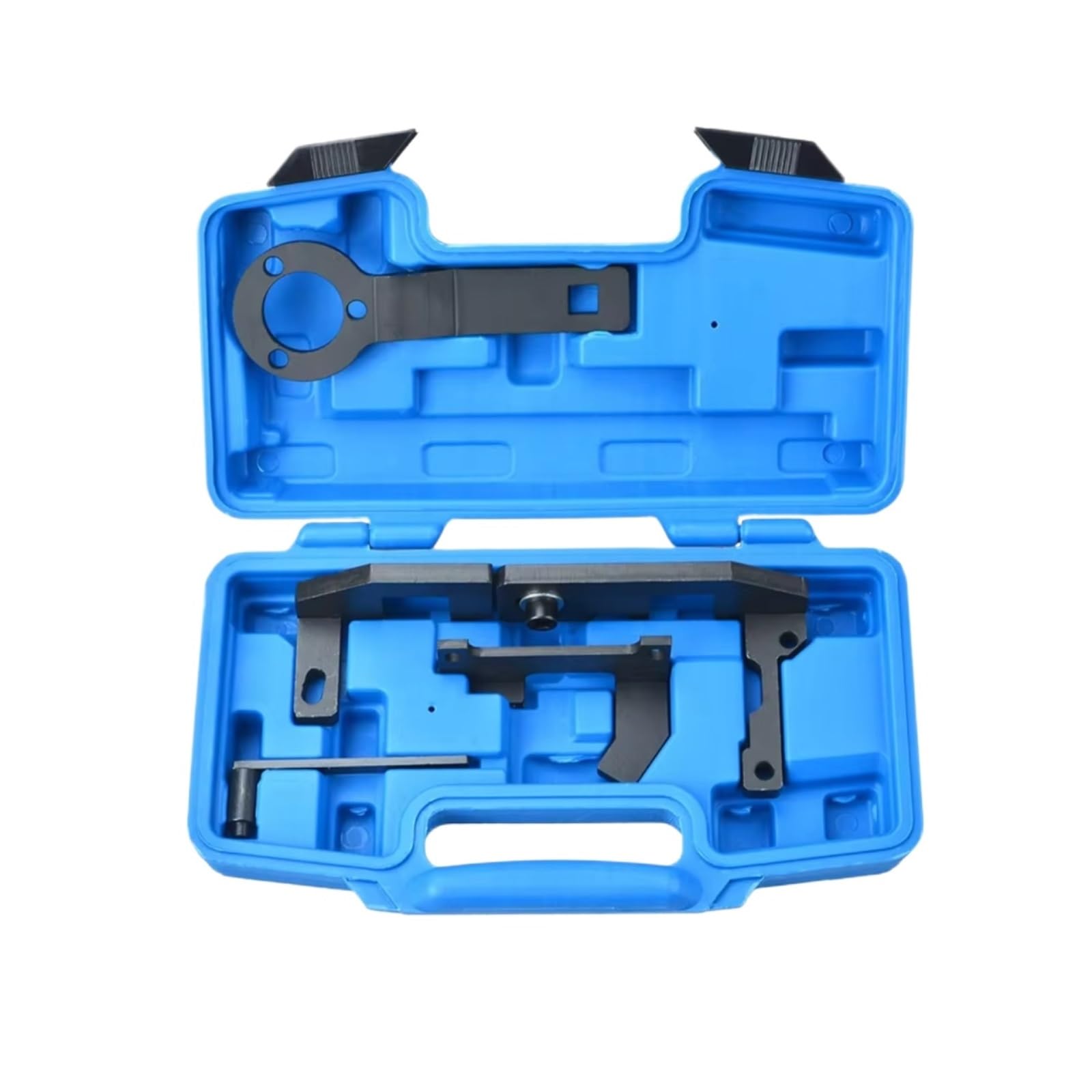 herramientas árbol levas Kit Compatible Con Citroen Para C4 Para Cactus 2014-2015 Motor Coche Tensor Cadena Doble Herramienta Bloqueo Polea Árbol Levas Embellecedor Interior Automático