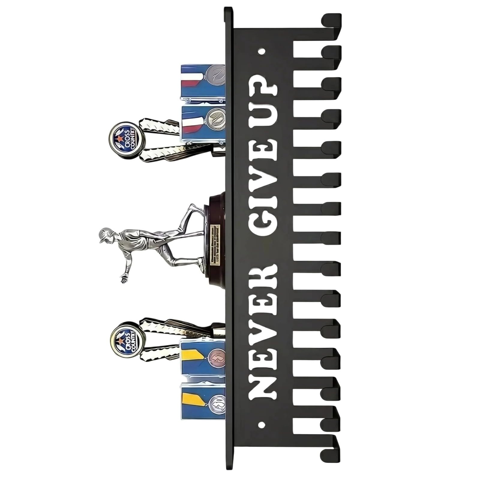 JSGHGDF Wall Mounted Organizers for Sports Awards and Daily Use Items TPU Materials Wall Mounted Holder