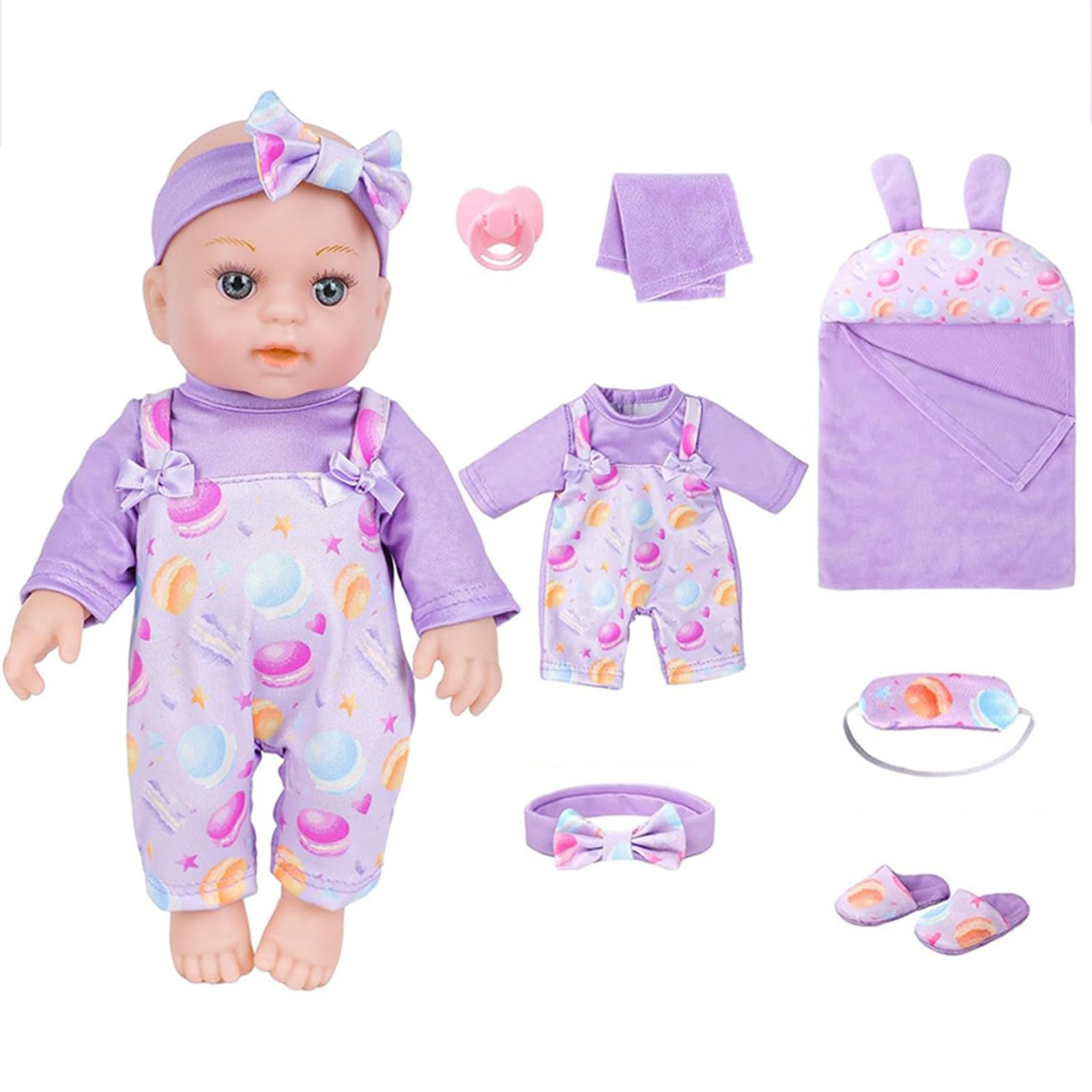 Amazon | リアルな12インチビニール新生児の女の子の赤ちゃん人形
