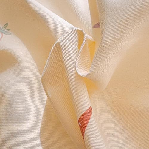 Miniatura 5 de LIWHENHAO Juego de funda de edredón, 100% algodón, estampado de dibujos animados lindo para niños (Zanahoria bebé, tamaño fullQueen (90x90 pulgadas))