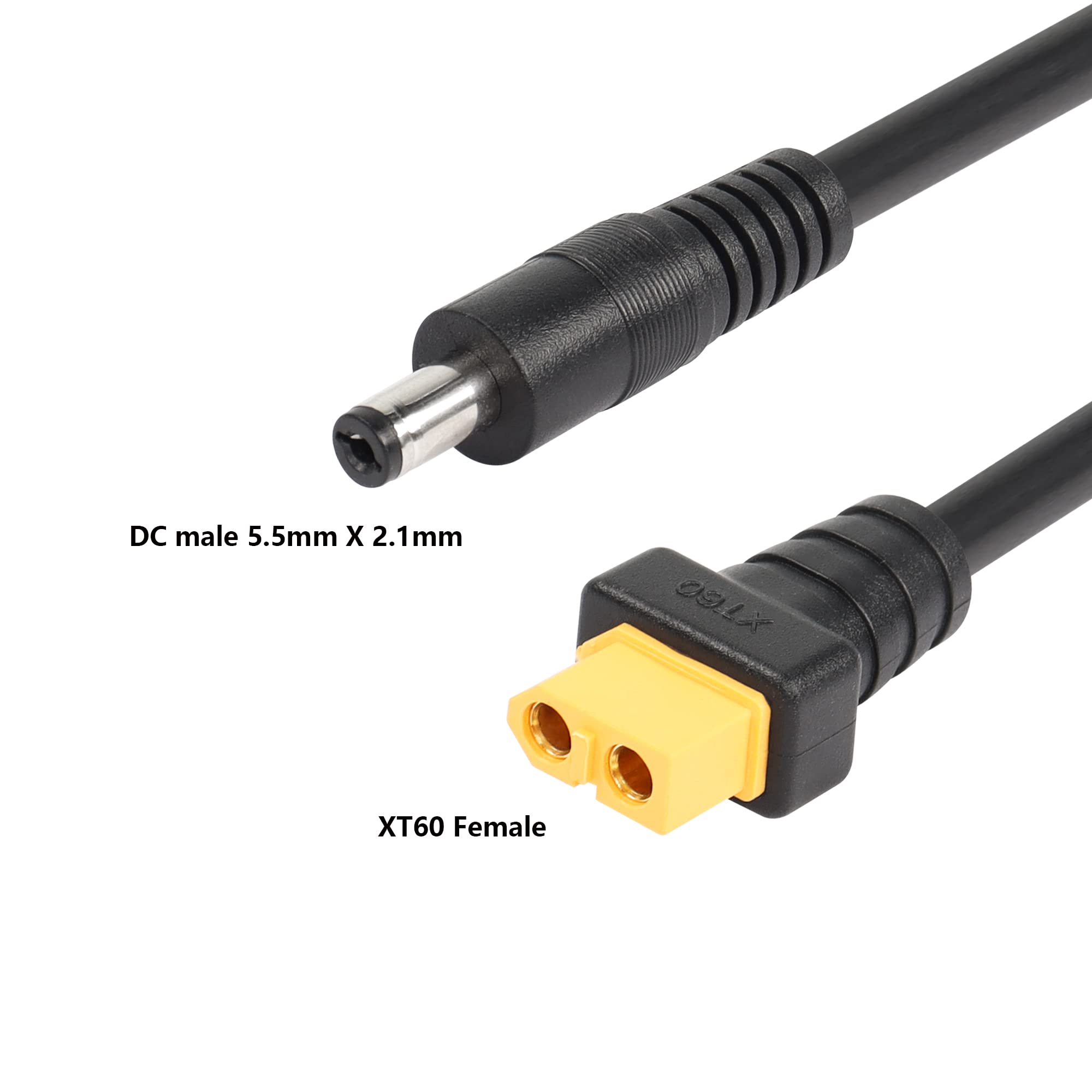Amazon.com: SinLoon XT60 Adapter Cable - XT60 Female to Male DC