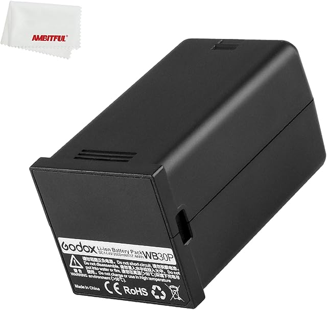 Godox AD300PRO Battery WB300P Li-ion Battery 14.4V/2600 mAh for Godox AD300PRO Flash