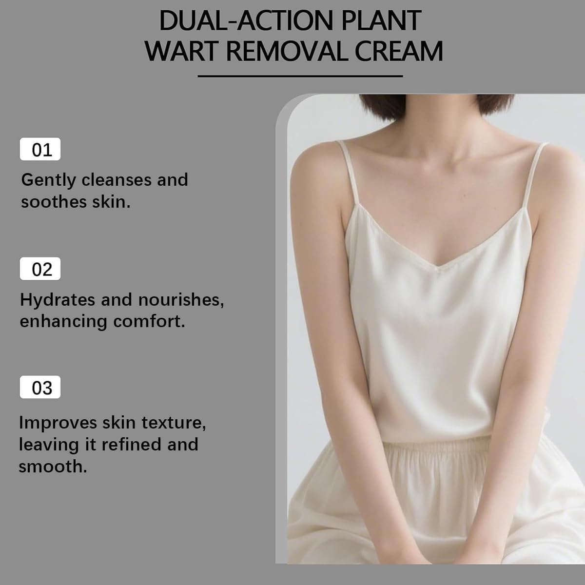 Keratin Erase Dual-Action Renewal Cream – Black & White Rice Soothing Repair Moisturizer, Hydrating Body Serum, Anti-Aging, Hydrating, Natural Ingredients for All Skin Types 2PCS - Image 3