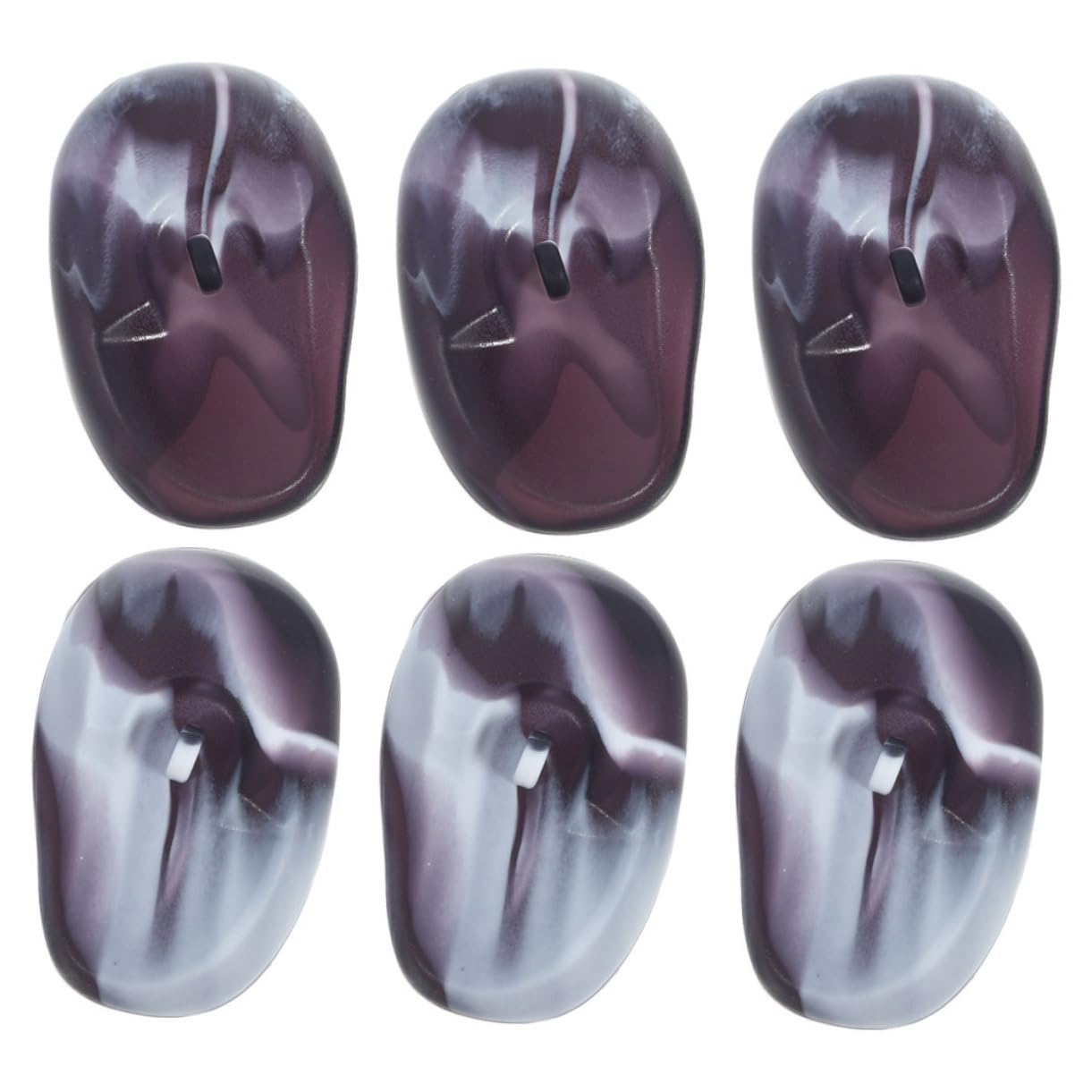 Beaupretty 15pares Cubiertas De Oído De Impermeables Para Tinte De Cabello De Para Orejas Reutilizables Accesorio De Peluquería Para Manchas y Del Agua