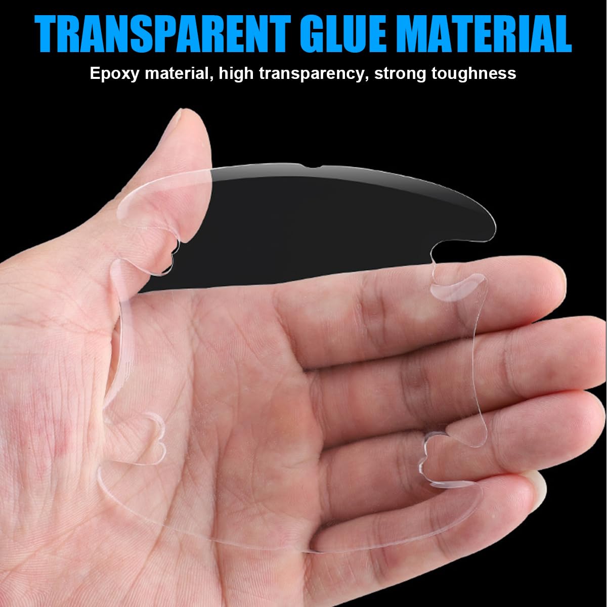 8 Films Protecteurs Poignée Porte Voiture - Anti-Rayures Transparents Universels - JNNJ