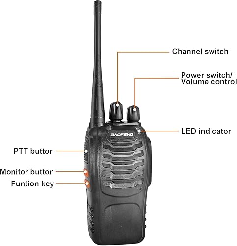 Miniatura 2 de BAOFENG BF-888S Radios bidireccionales (paquete de 20)