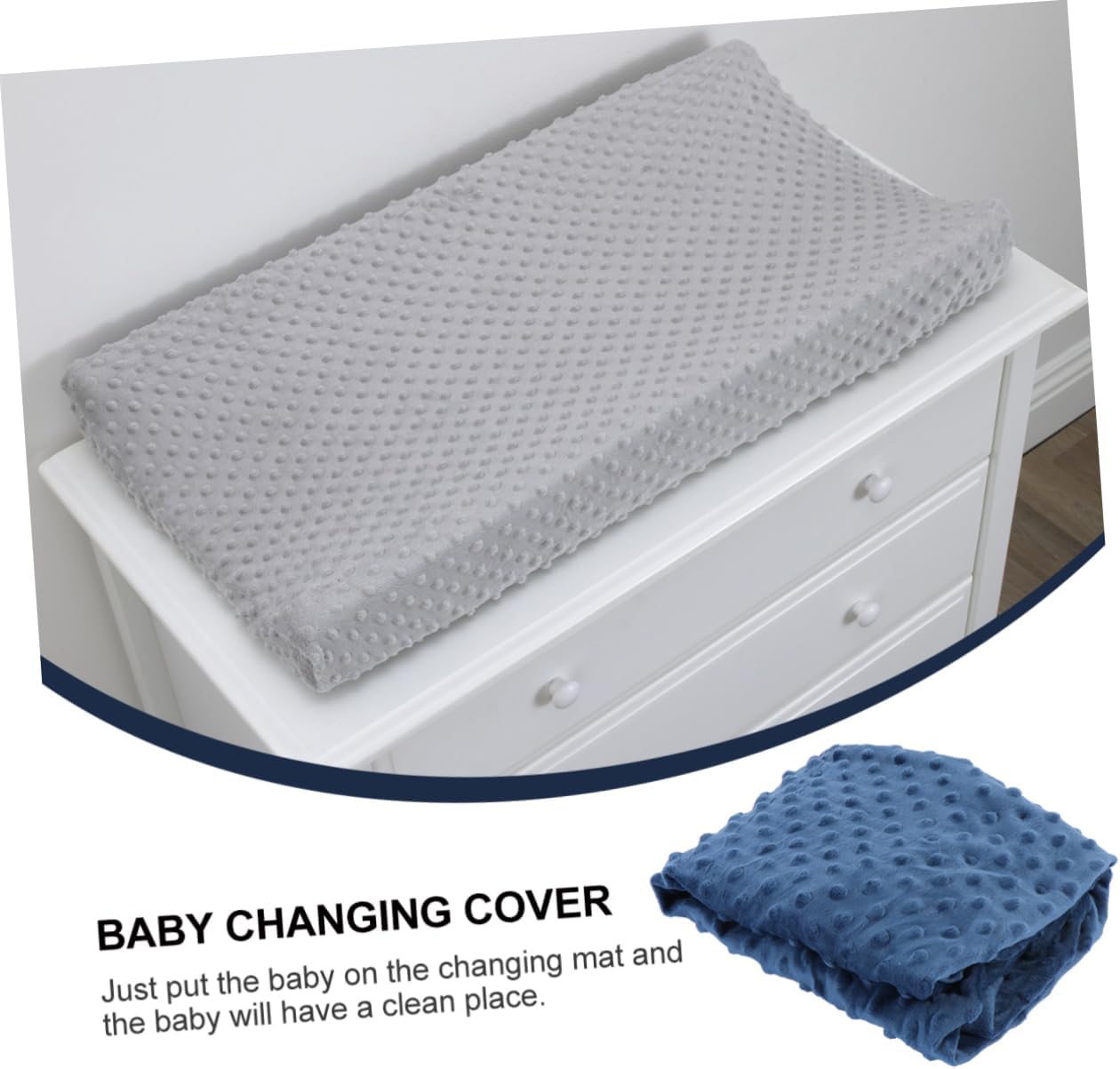 1pc Change Pad Covers Breathable Diaper Liner Changing Table Changing Pad Cover Washable Mat