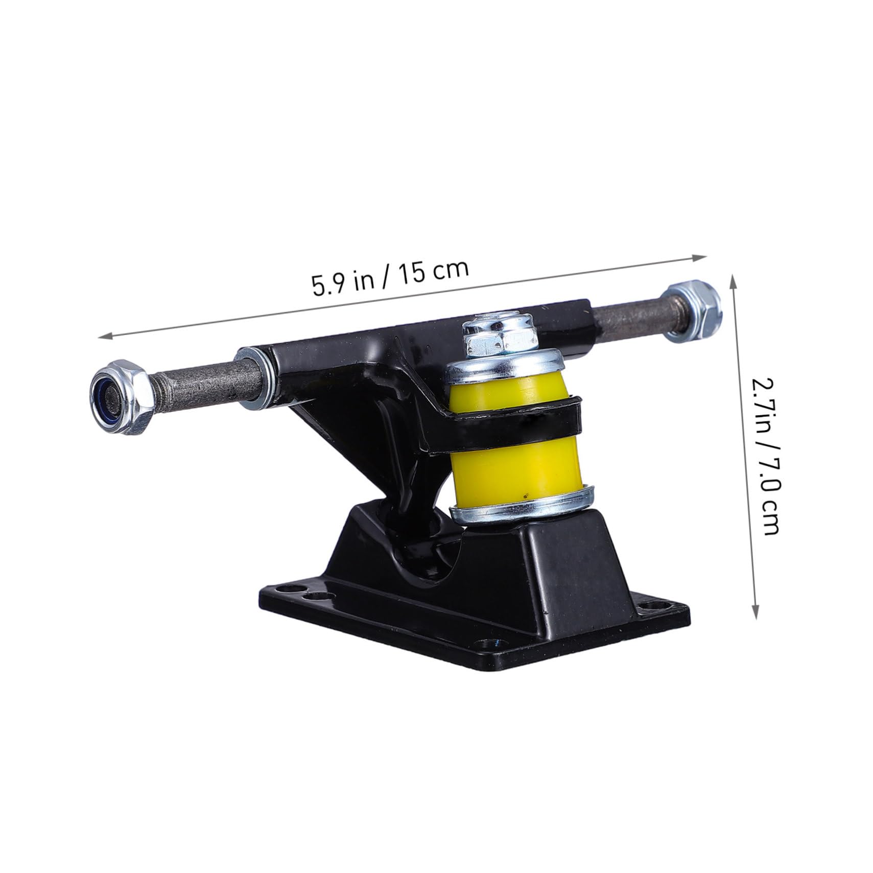 Toddmomy Skateboard Supplies 3.25 Wheel Bracket Bridge Base Truck Mount Sturdy Durable