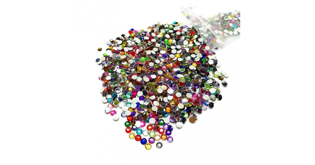 Ruby Red Rhinestone Beads - 3000+ in Stock -3
