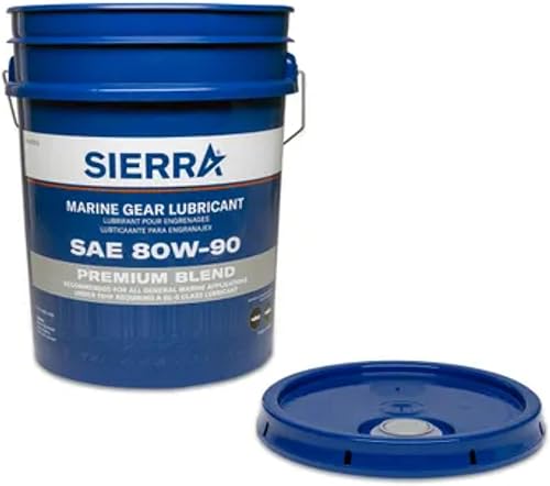 Miniatura 2 de Sierra International 18-9600-5 Premium - Lubricante de engranajes de unidad inferior, 5 galones, color blanco