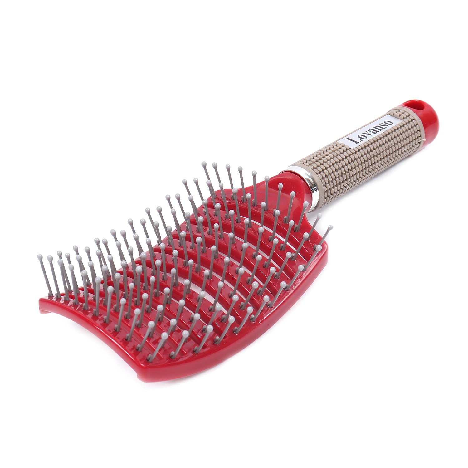 Lovanso Hair Brush Women's Special Long Hair big Curved Comb Men's fluffy Comb Wide Curl Hair Comb