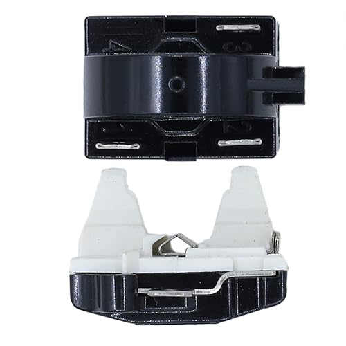 Miniatura 5 de QP-02-4.7 Relé de arranque de 3 pines de sobrecarga de 4.7 ohmios y protector de sobrecarga de refrigerador 6750C-0005P 1/2HP compatible con piezas