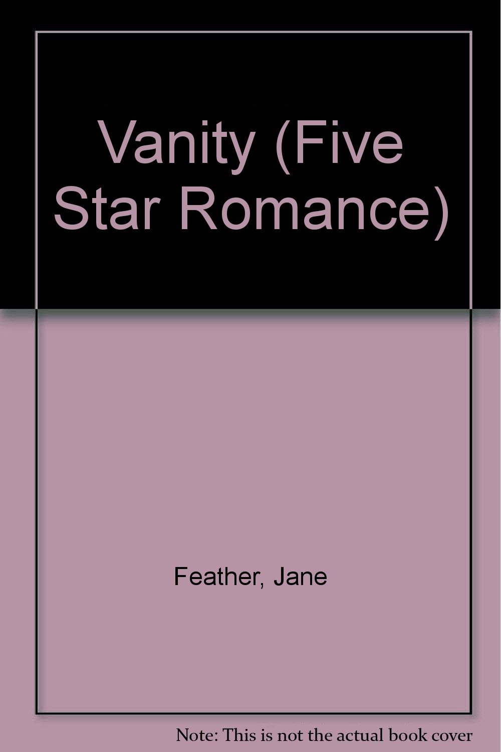 Buy Vanity (Five Star Standard Print Romance) โ BookShops.in