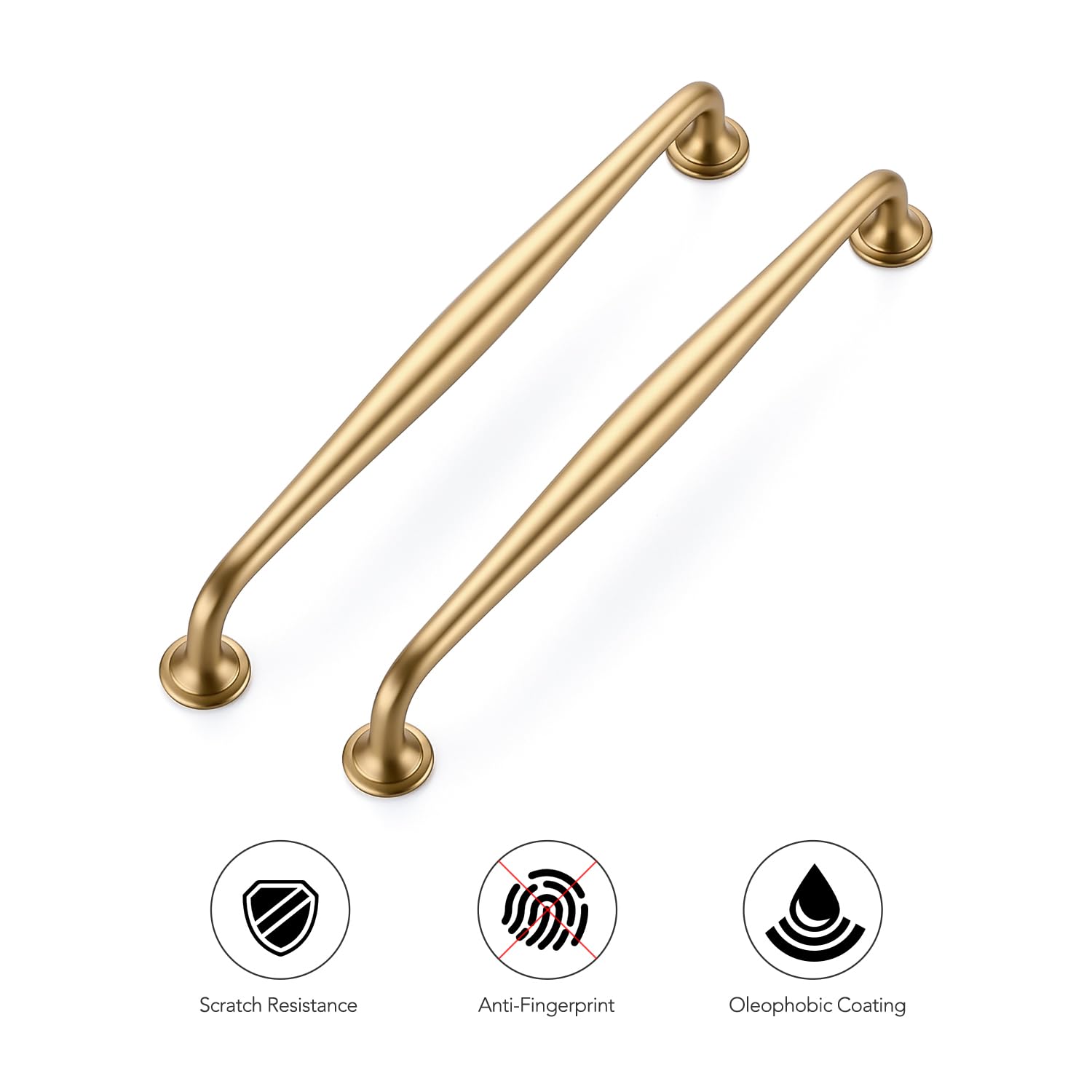 Ravinte Champagne Bronze Cabinet Handles Solid Pulls 7-1/2 Inch 10 Pack — Amazon image 9