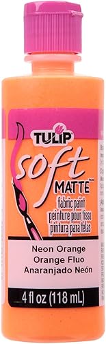 Vista 11 de Tulip Pintura para tela suave, lavable, se mantiene suave y flexible, pintura permanente, para telas claras y oscuras, 4 onzas líquidas, blanco