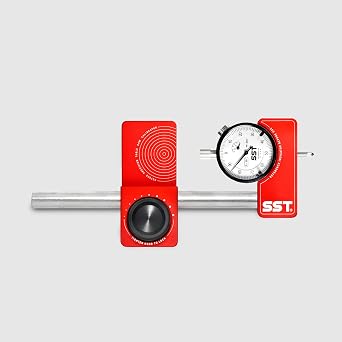 SST - Saw Gauge Calibrator - for Calibrating Saw Blades, Fences, Jigs - Precise & Accurate Alignment - 12 in. Dial Indicator