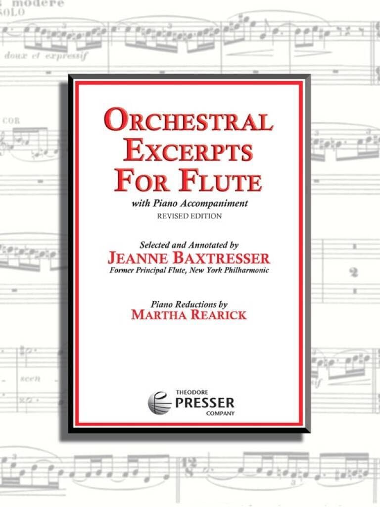 Orchestral excerpts flute traversiere