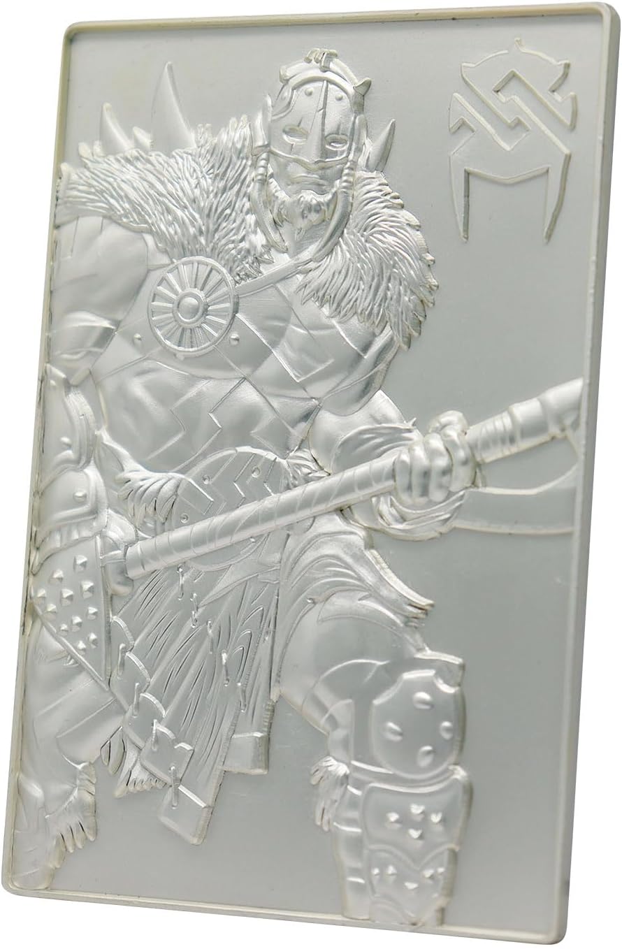 Magic The Gathering Limited Edition Silver Plated Garruk Wildspeaker Metal Card