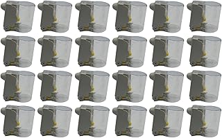 Large Bottle Lox for 750mL & 1.75L Bottles (Pack of 24) – Durable Anti-Theft Locks for Liquor & Beverage Bottles (Magnet Not Included)