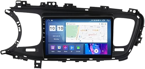 GGBLCS Android 110 - Radio estéreo para automóvil navegación GPS para KIA Optima K5 2013-2015 pantalla táctil de 9 pulgadas compatible con Bluetooth