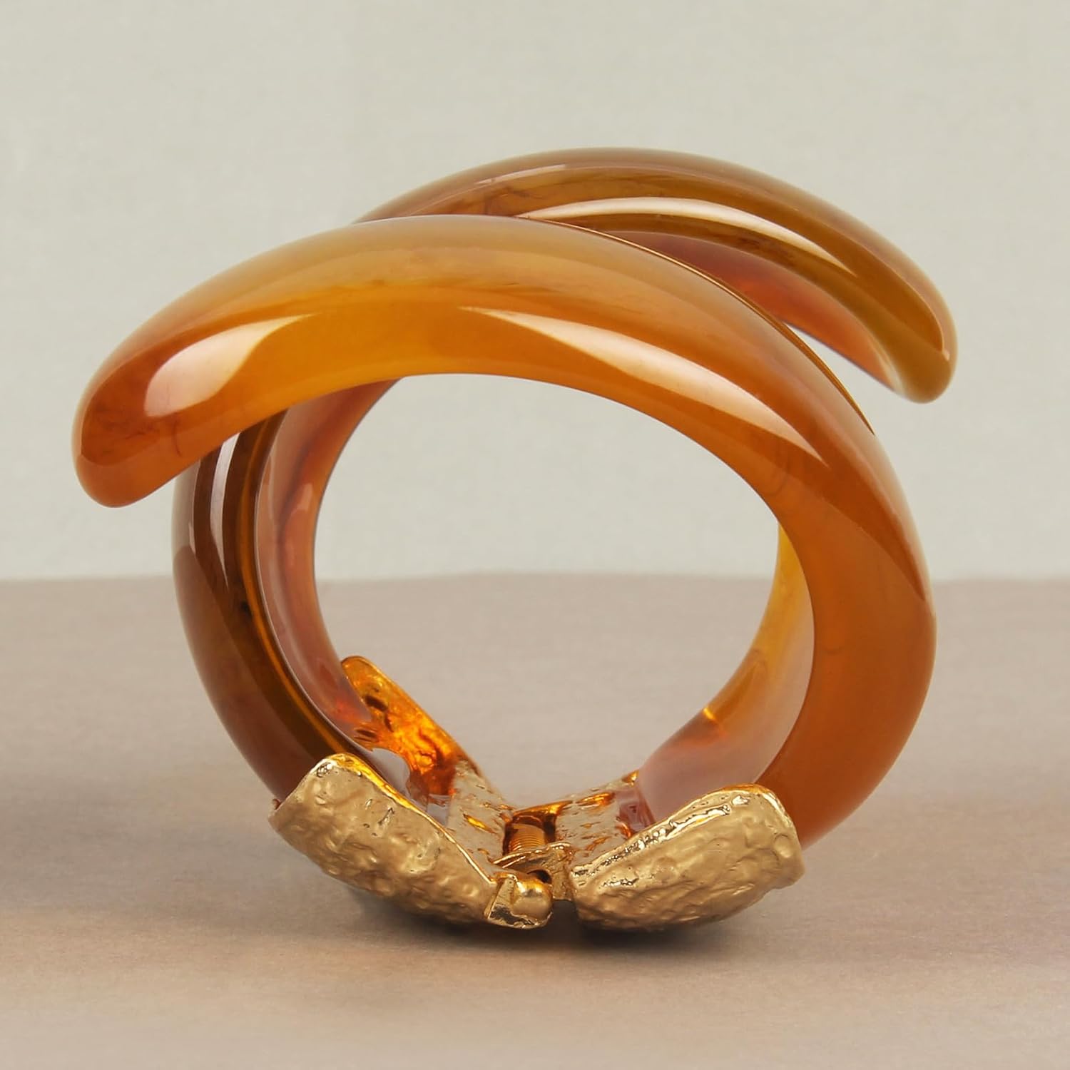 Gold Cuff Bracelet for Women Silver Beaded Bracelets Open Bangle Stackable Stretch Bead Bracelet Boho Jewelry Gifts for Wife Couple - Image 7