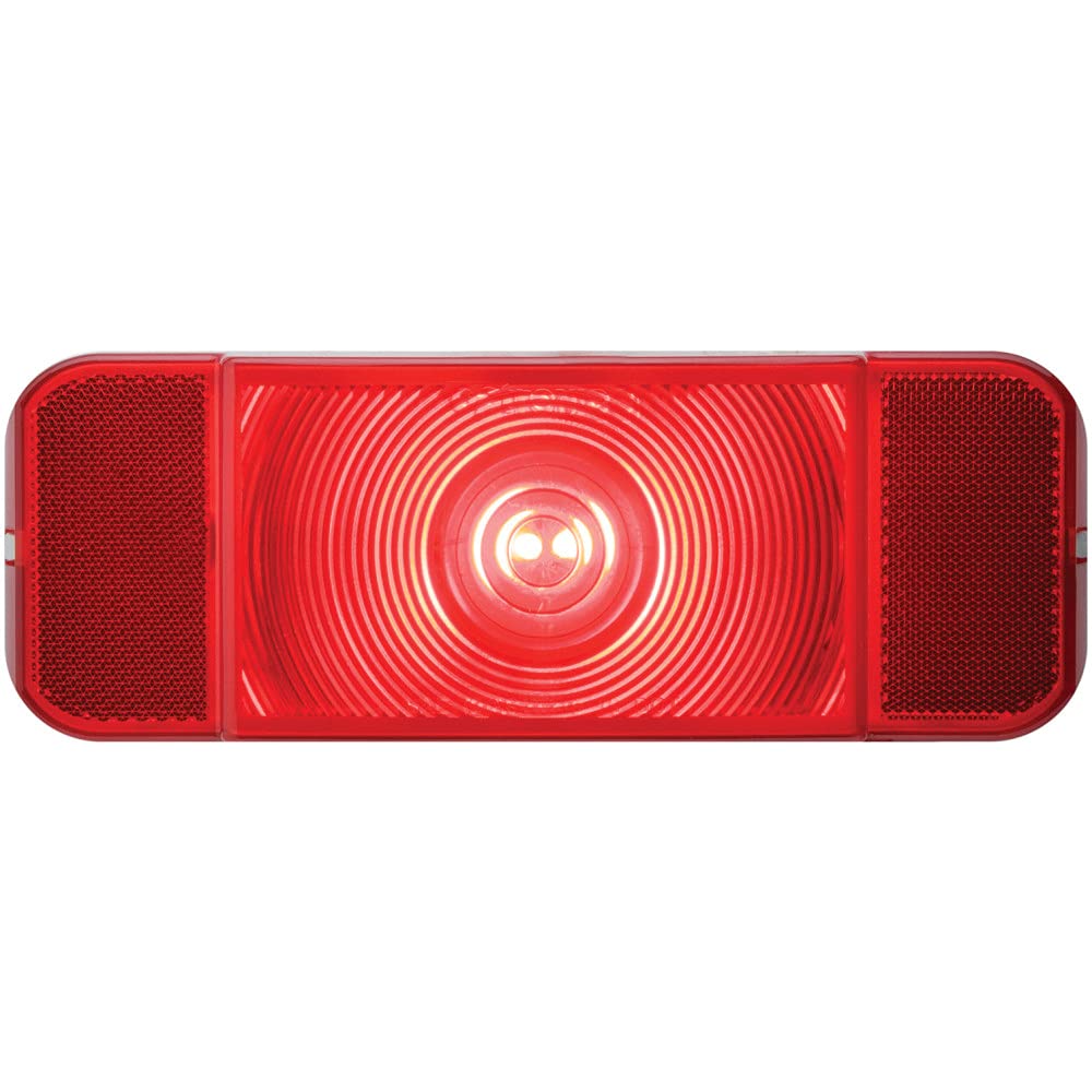 OptronicsRVSTLB60FS Low Profile LED Passenger-Side Tail Light with Black Base